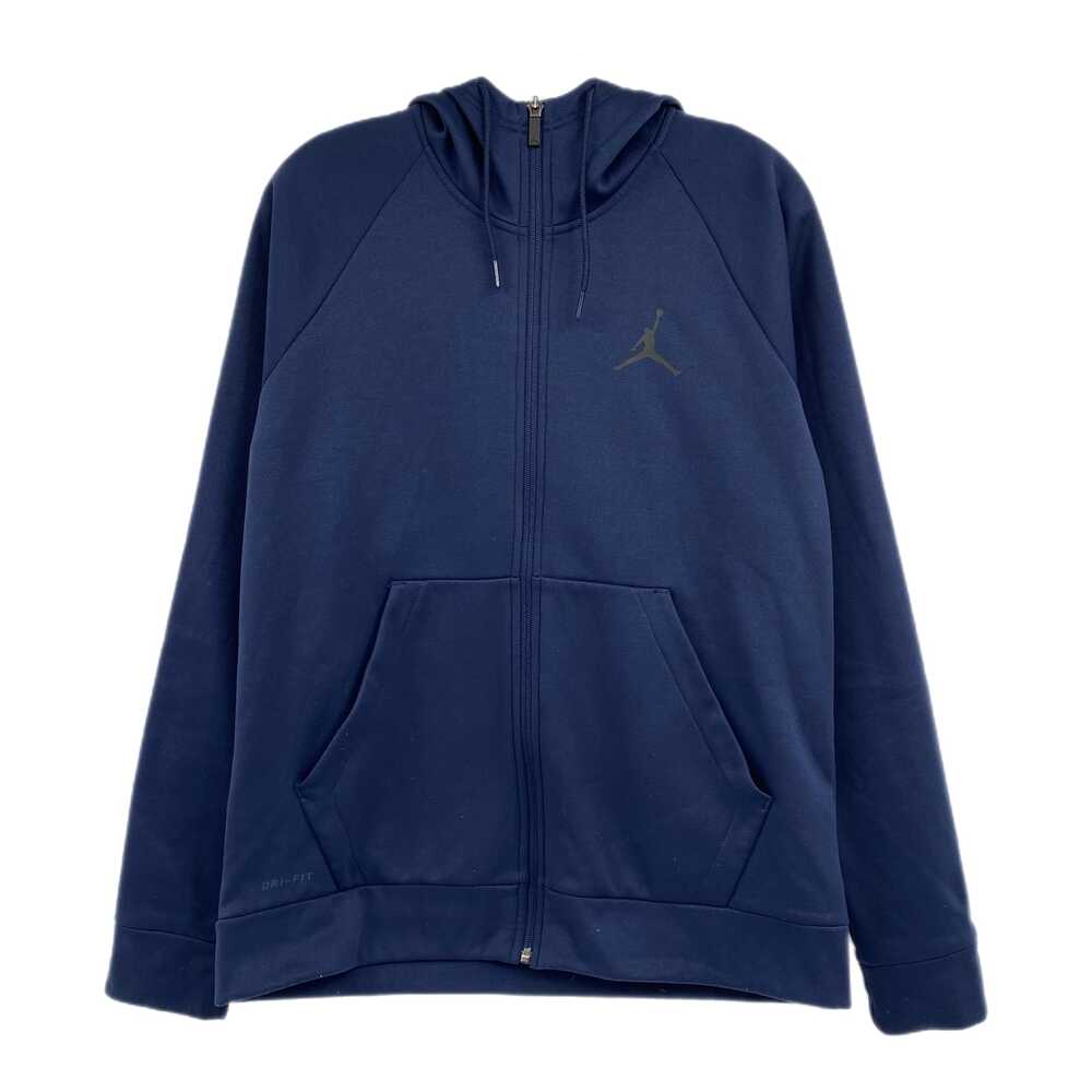 Nike Blue Air Jordan Full Zip Sweatshirt | Men’s Medium
